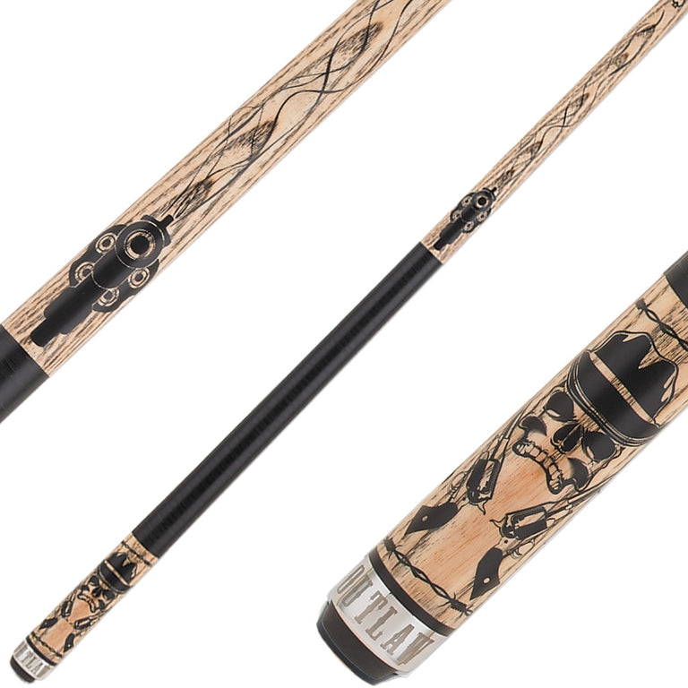 Outlaw OL52 Cue - Lock Stock and Loaded