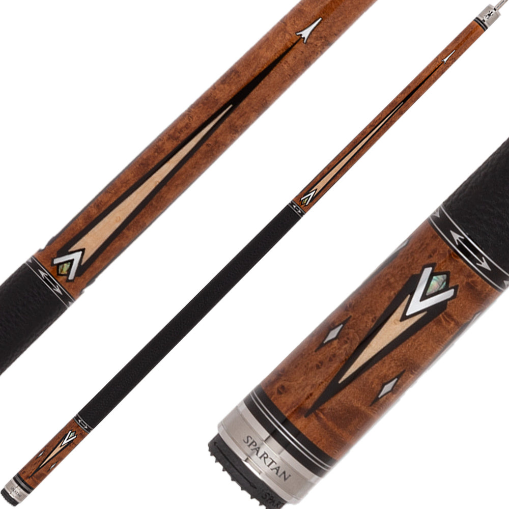 Spartan SPR09 Pool Cue - Leather Wrap