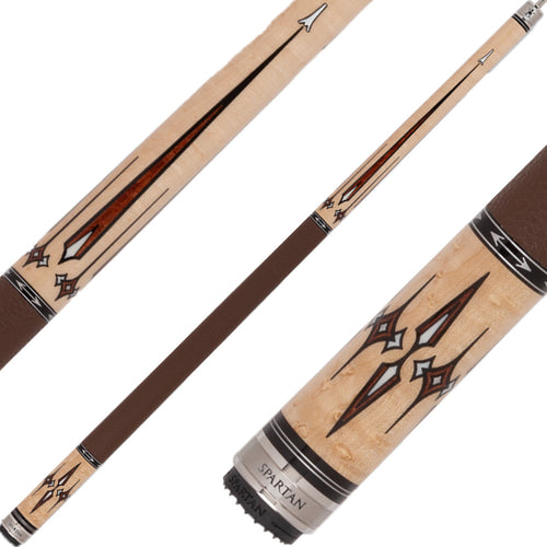 Spartan SPR11 Pool Cue - Leather Wrap 1