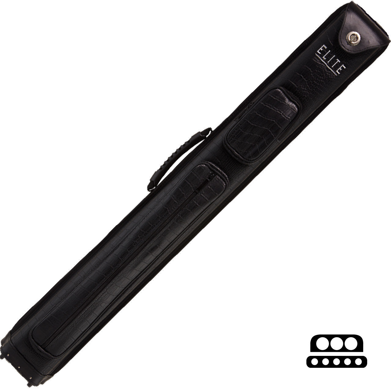 Elite Nexus Reserve 3x5 Hard Cue Case -Black