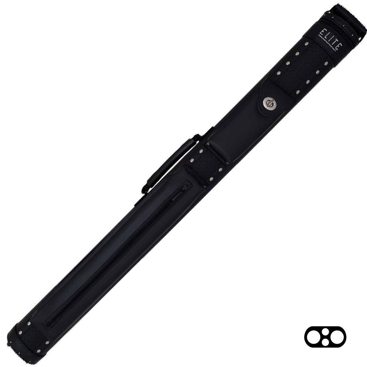 Elite Prime 2x2 Hard Cue Case - Black