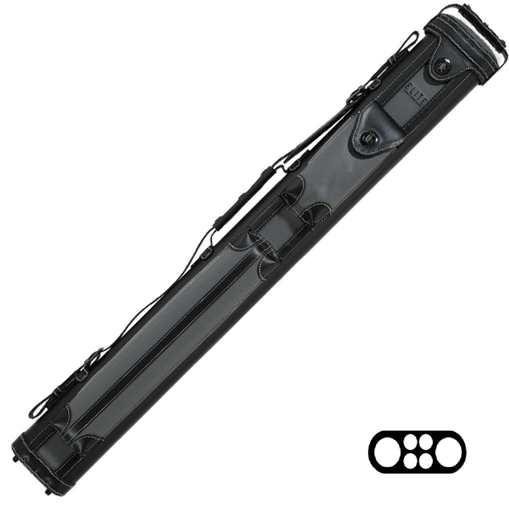 Elite ECV24GY 2 Butt x 4 Shaft Grey Vintage Case