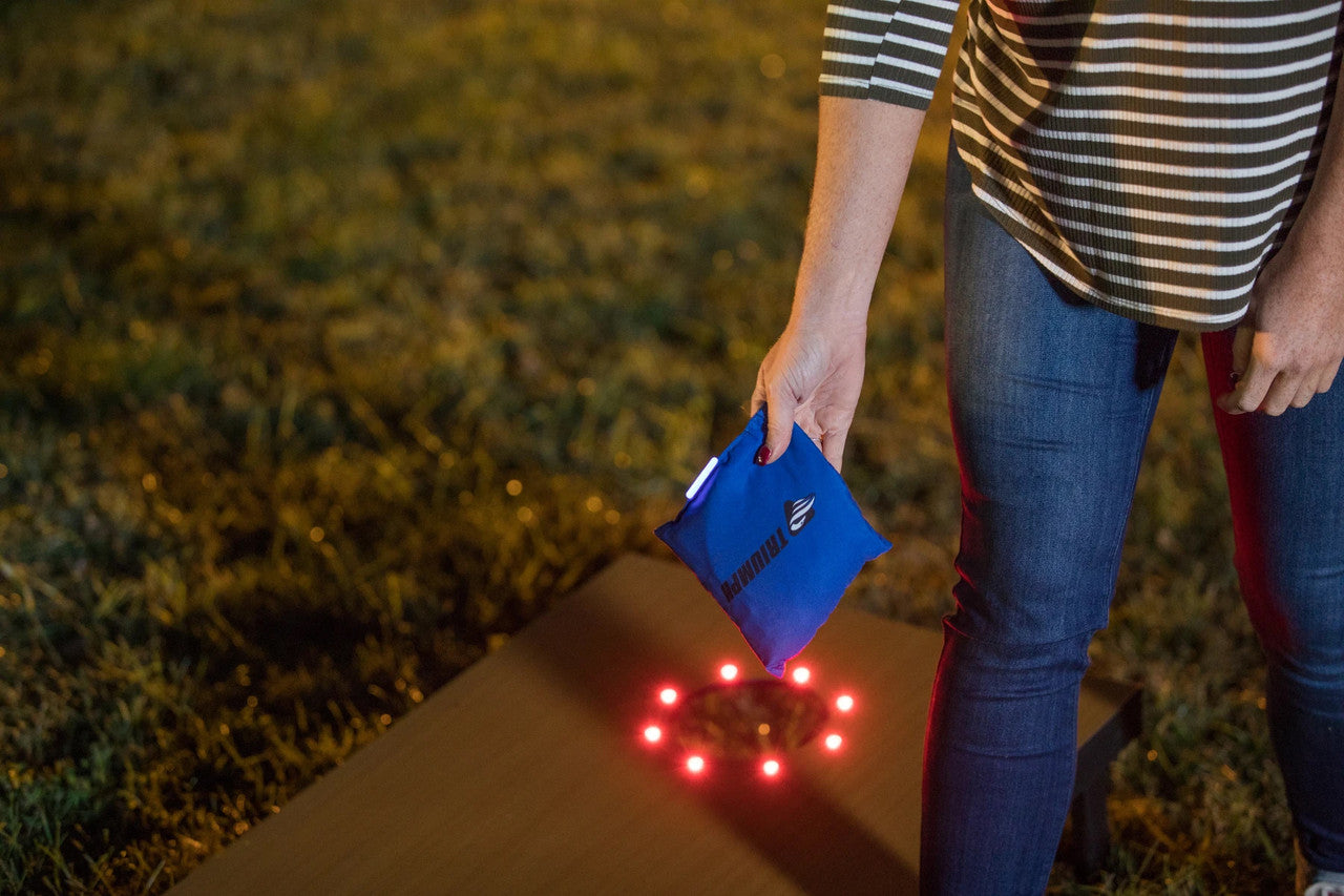 Triumph Cornhole Boards Set LED Lighted Tournament 2x3