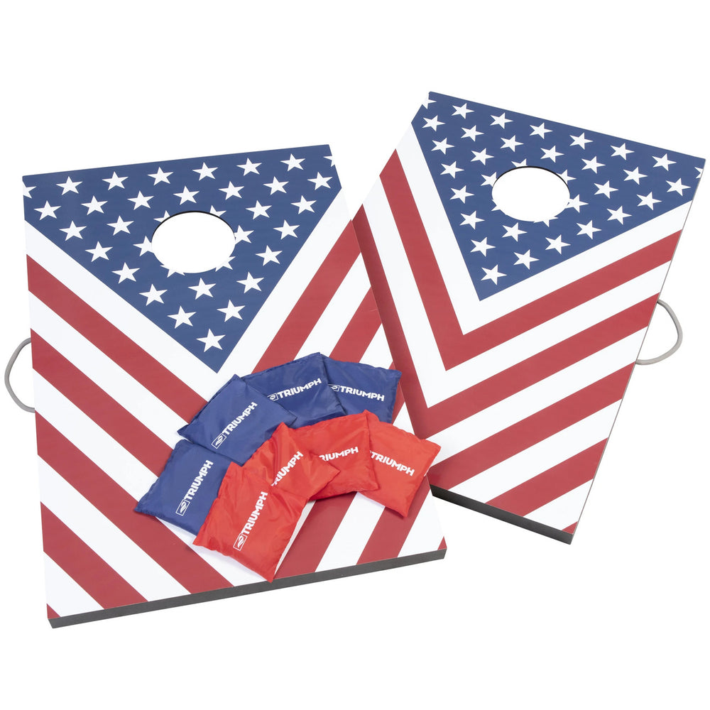 Triumph Cornhole Boards Set Patriotic Classic 2x3