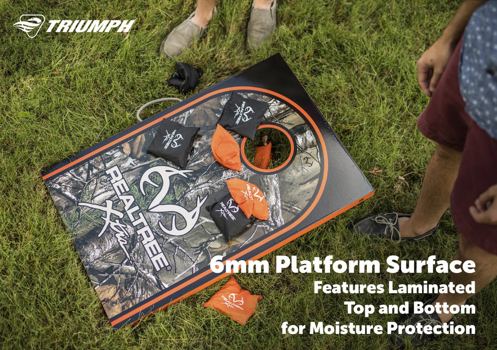 Triumph Realtree Cornhole Boards Set Tournament