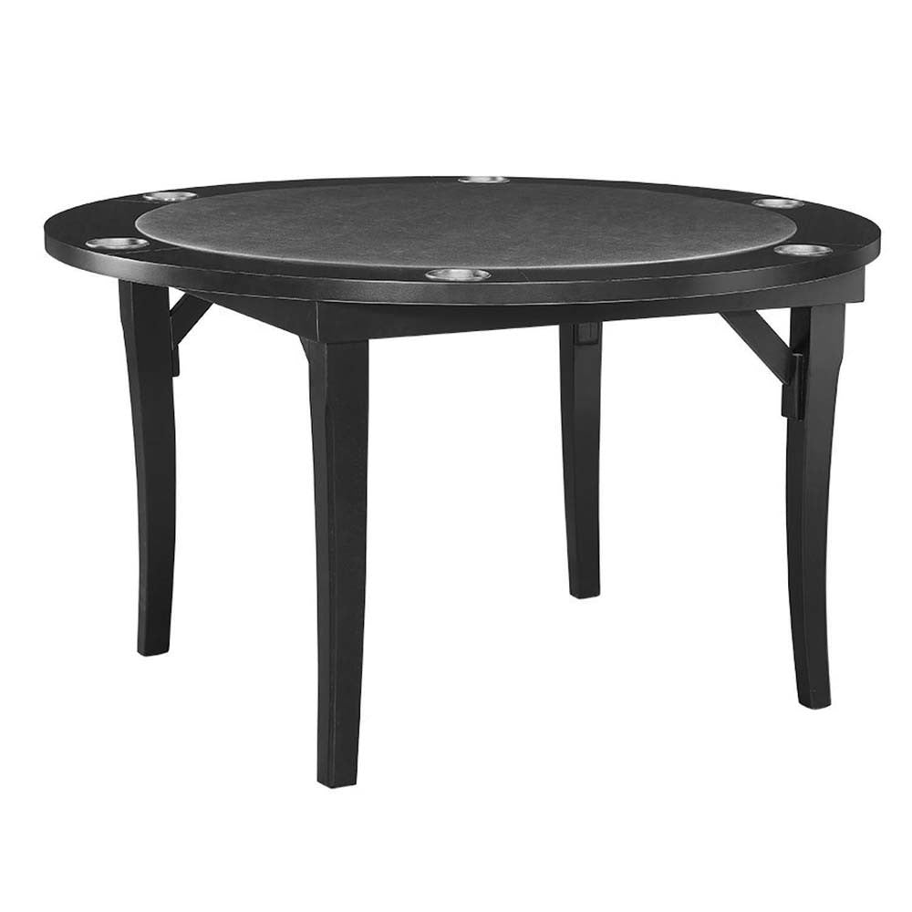Ram Gameroom Folding Poker Table 48" Black