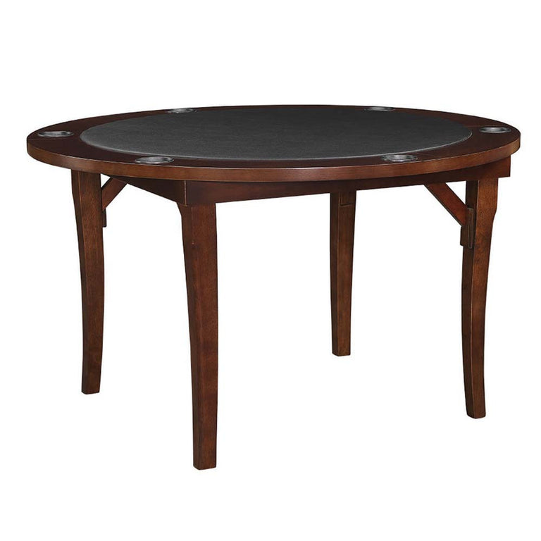 Ram Gameroom Folding Poker Table 48" Cappuccino