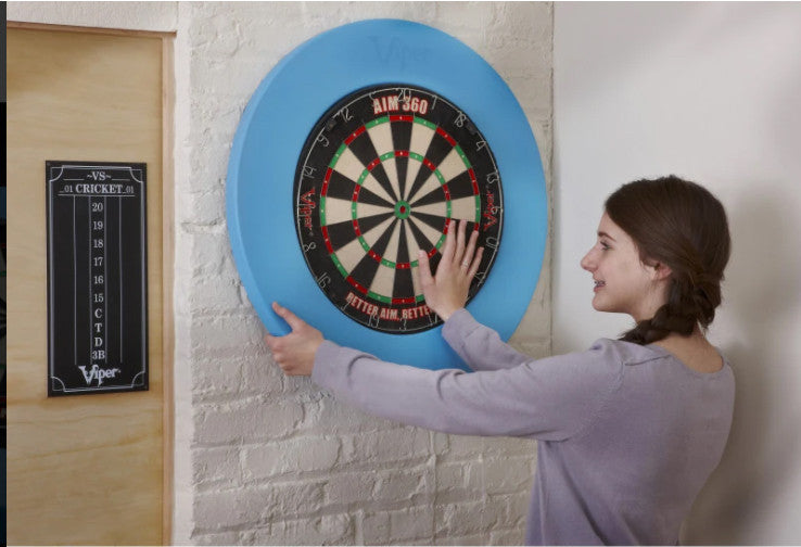 Viper 41-0615-20 Guardian Dartboard Surround Pastel Blue