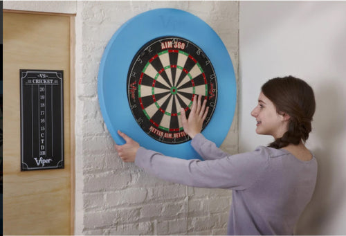 Viper 41-0615-20 Guardian Dartboard Surround Pastel Blue 5