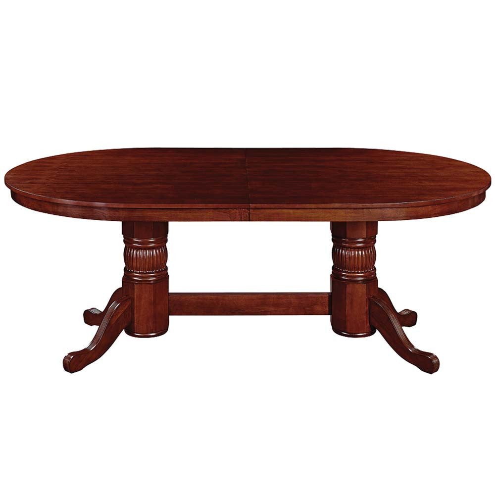 Ram Gameroom Poker Table with Dining Top 84" English Tudor