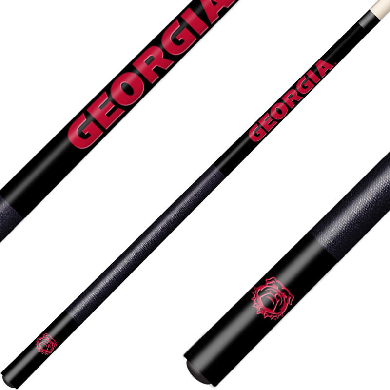 University of Georgia Cue Laser Etched Billiard Cue