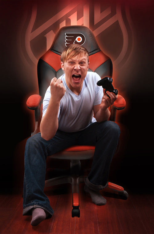 Philadelphia Flyers Gaming Chair Oversized 4
