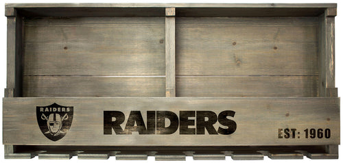 Las Vegas Raiders Bar Shelf Reclaimed Wood 2