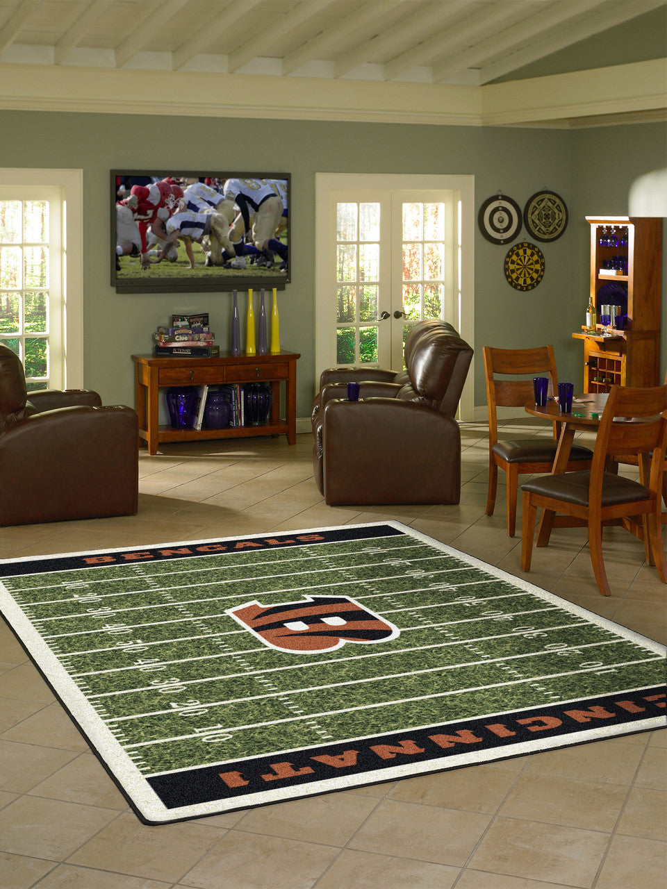 Cincinnati Bengals Rug Home Field