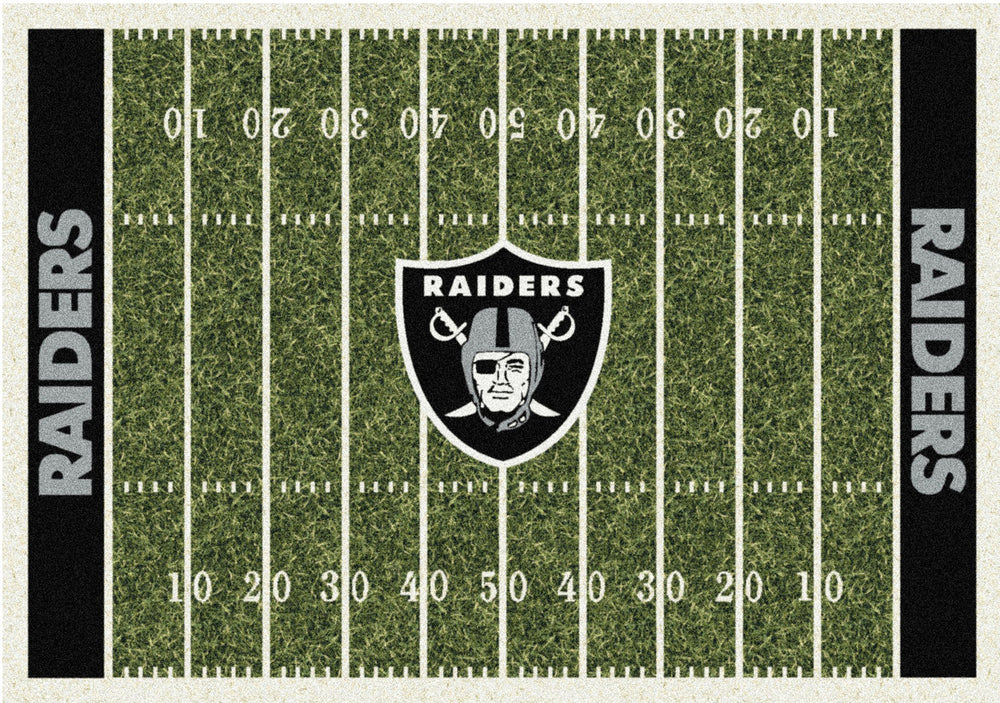 Las Vegas Raiders Rug Home Field