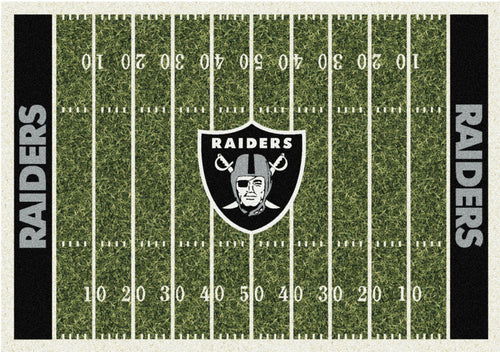 Las Vegas Raiders Rug Home Field 1