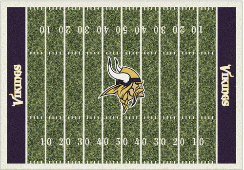 Minnesota Vikings Rug Home Field 1