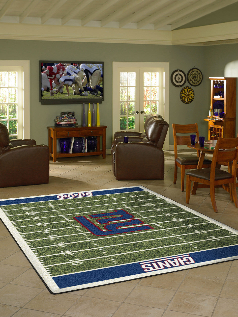 New York Giants Rug Home Field
