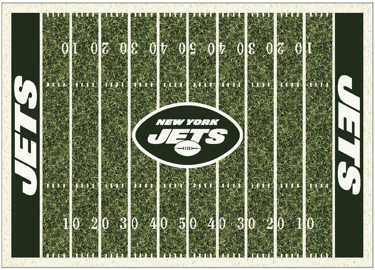 New York Jets Rug Home Field