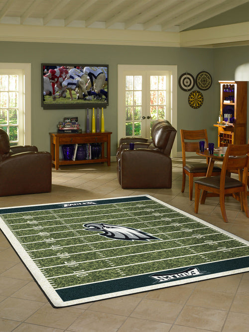 Philadelphia Eagles Rug Home Field 3