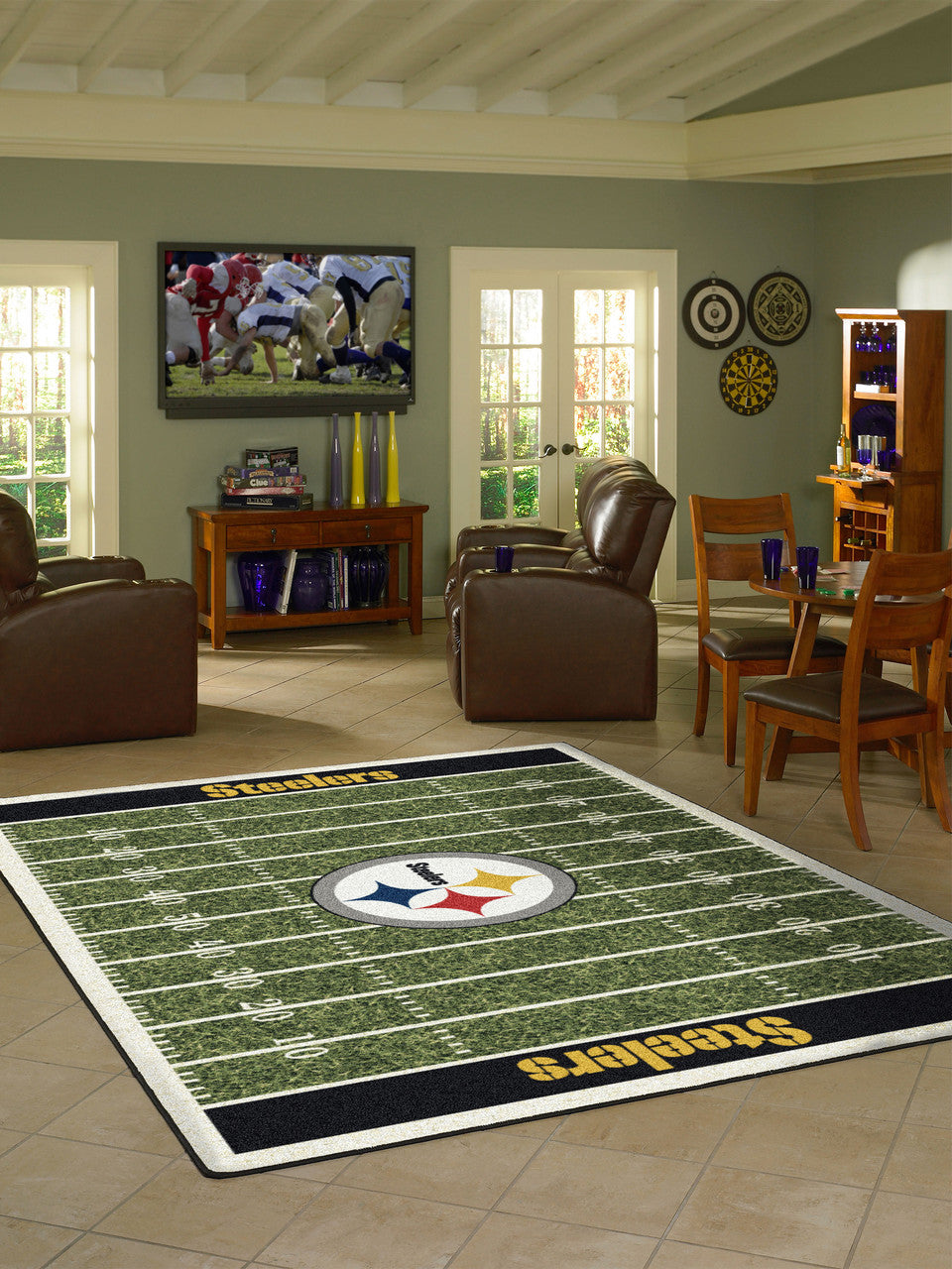 Pittsburgh Steelers Rug Home Field