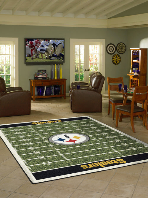 Pittsburgh Steelers Rug Home Field 3