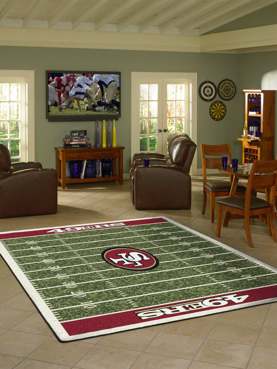 San Francisco 49ers Rug Home Field