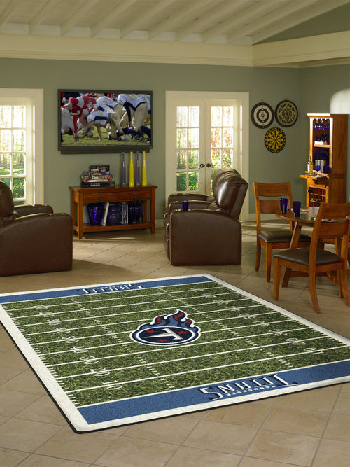 Tennessee Titans Rug Home Field 3