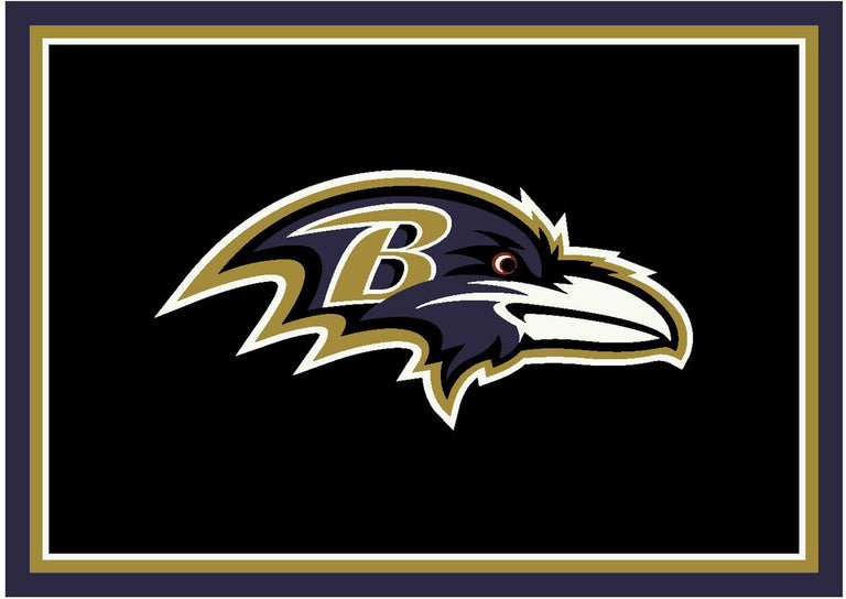 Baltimore Ravens Rug Team Spirit