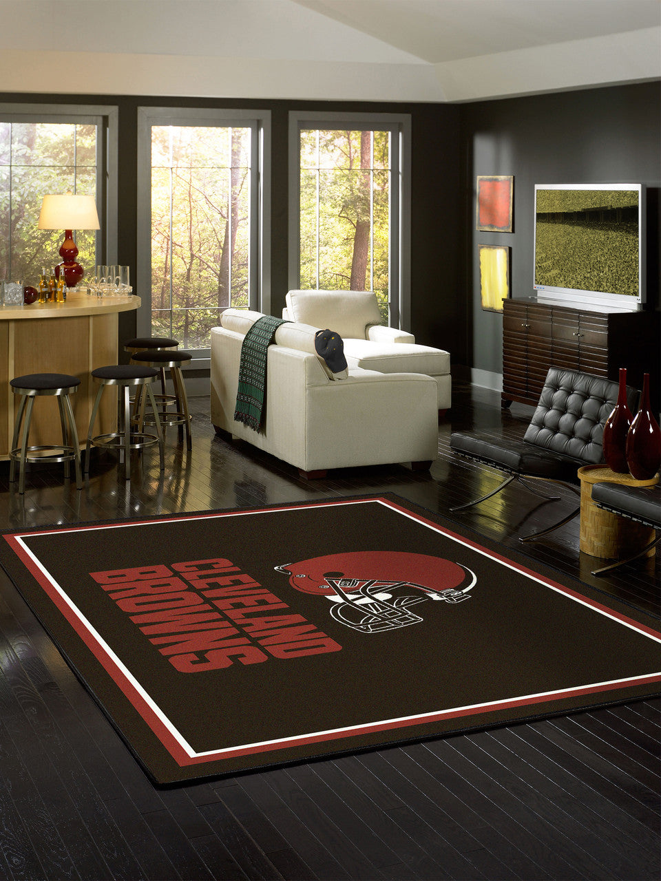 Cleveland Browns Rug Team Spirit