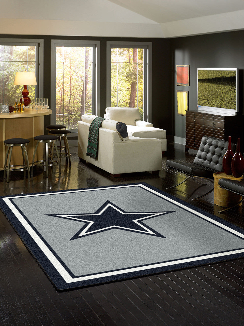Dallas Cowboys Rug Team Spirit
