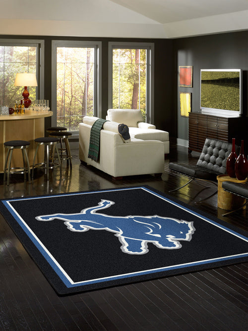 Detroit Lions Rug Team Spirit 3