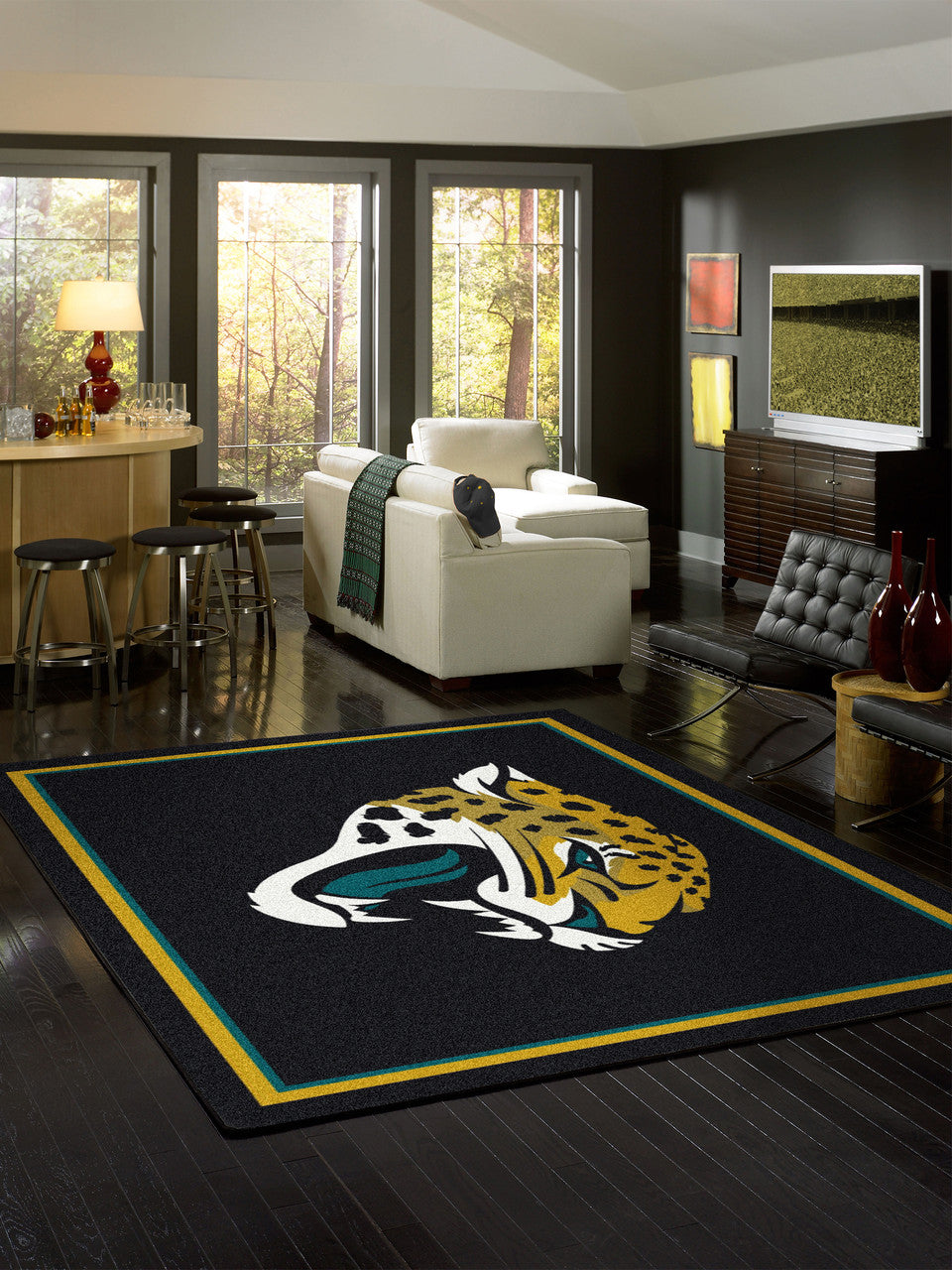 Jacksonville Jaguars Rug Team Spirit