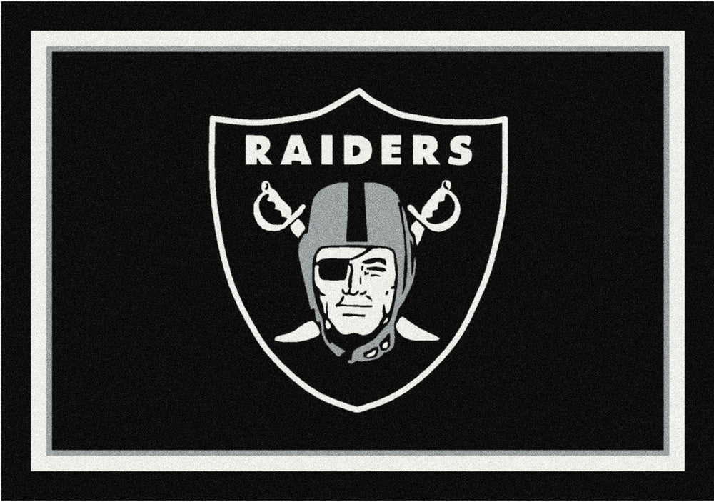Las Vegas Raiders Rug Team Spirit