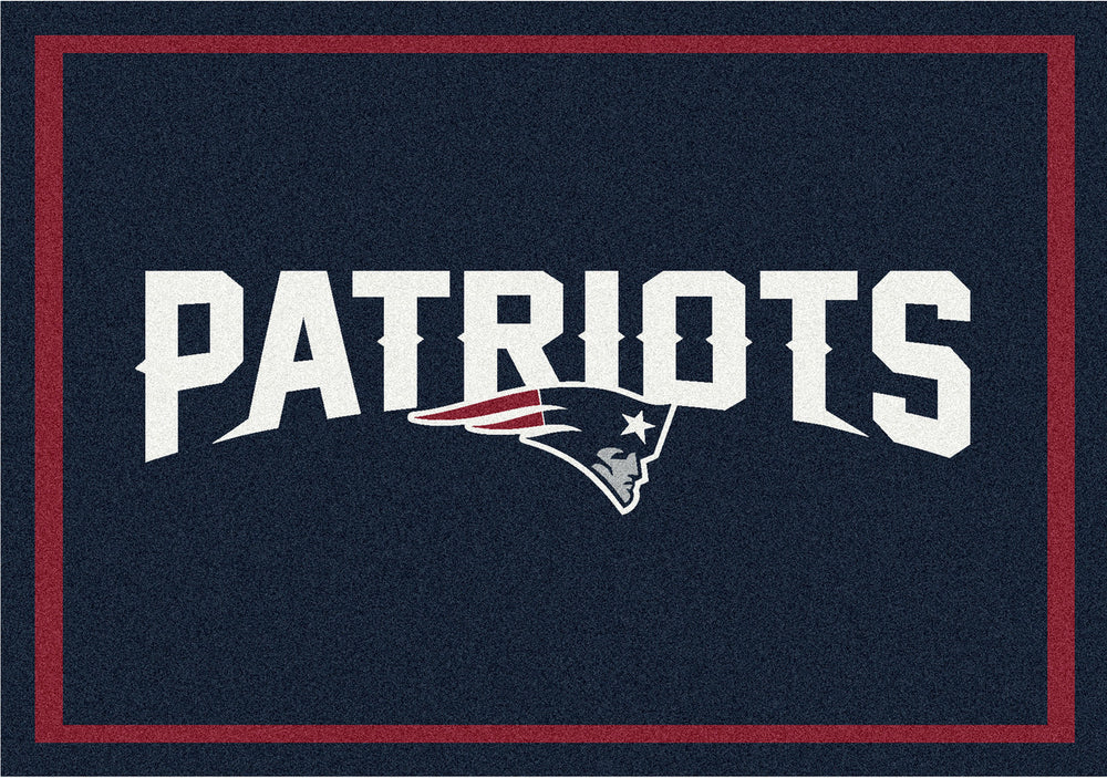 New England Patriots Rug Team Spirit
