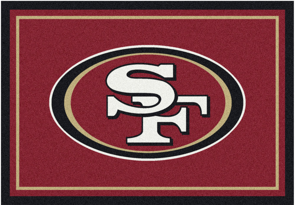 San Francisco 49ers Rug Team Spirit