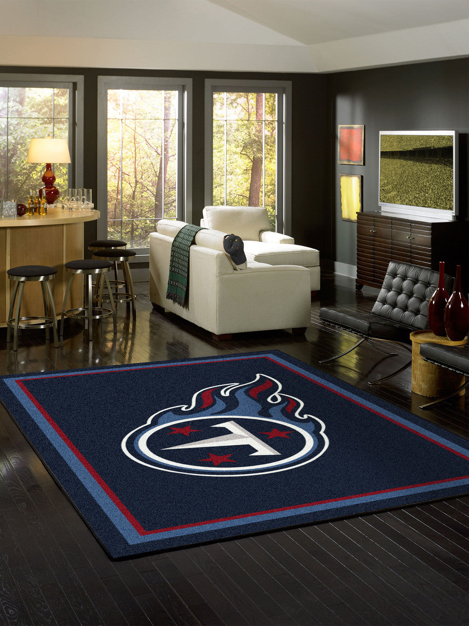 Tennessee Titans Rug Team Spirit