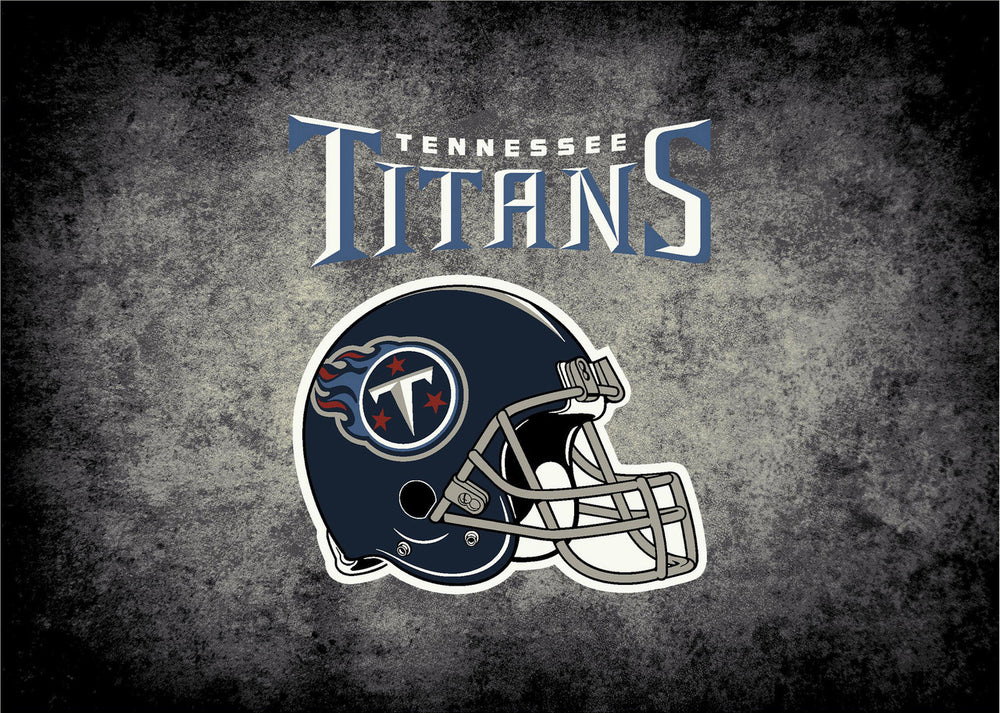 Tennessee Titans Rug Distressed