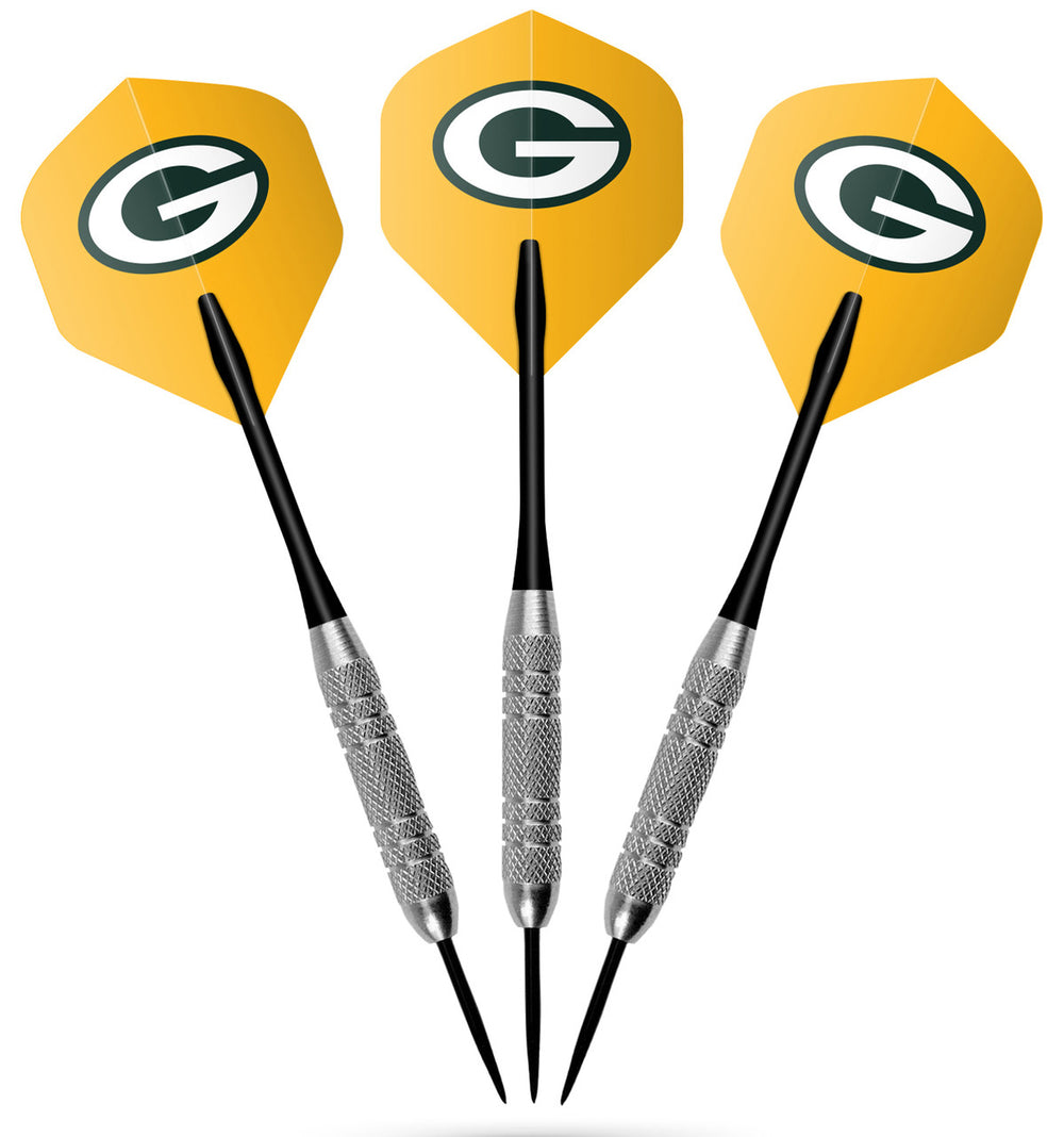 Green Bay Packers Dartboard Cabinet Set Fan's Choice