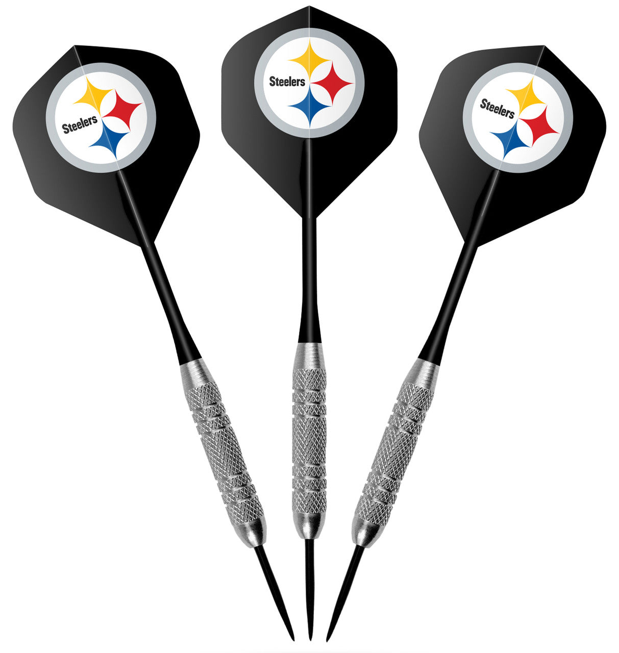 Pittsburgh Steelers Dartboard Cabinet Set Fan's Choice