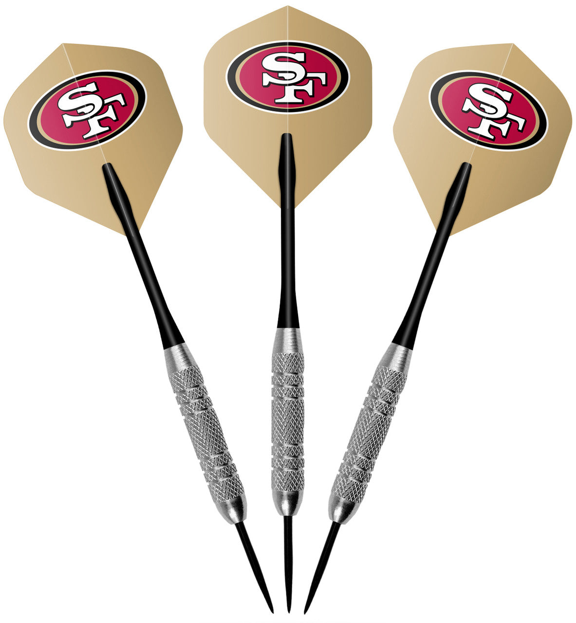 San Francisco 49ers Dartboard Cabinet Set Fan's Choice