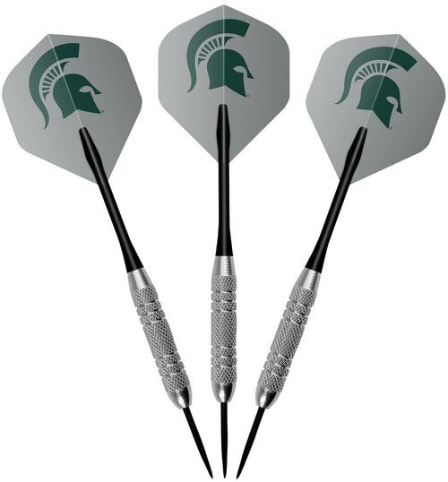 Michigan State University Dartboard Cabinet Set Fan's Choice 4