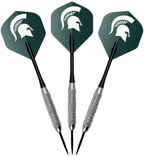Michigan State University Dartboard Cabinet Set Fan's Choice 3