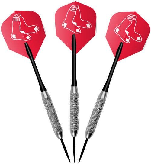 Boston Red Sox Dartboard Cabinet Set Fan's Choice 2