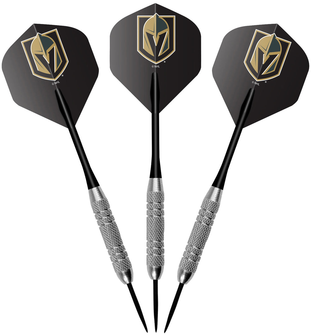 Vegas Golden Knights Dartboard Cabinet Set Fan's Choice