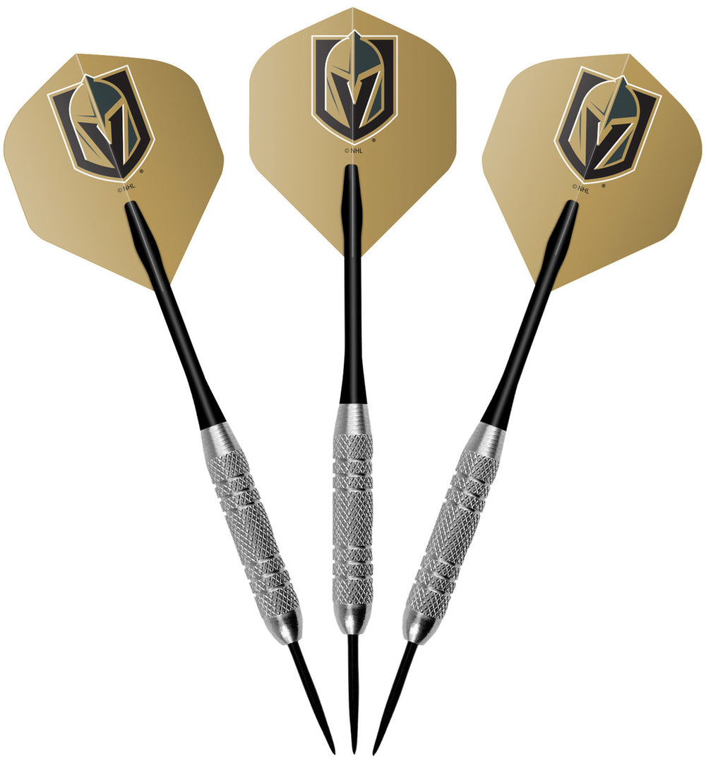 Vegas Golden Knights Dartboard Cabinet Set Fan's Choice