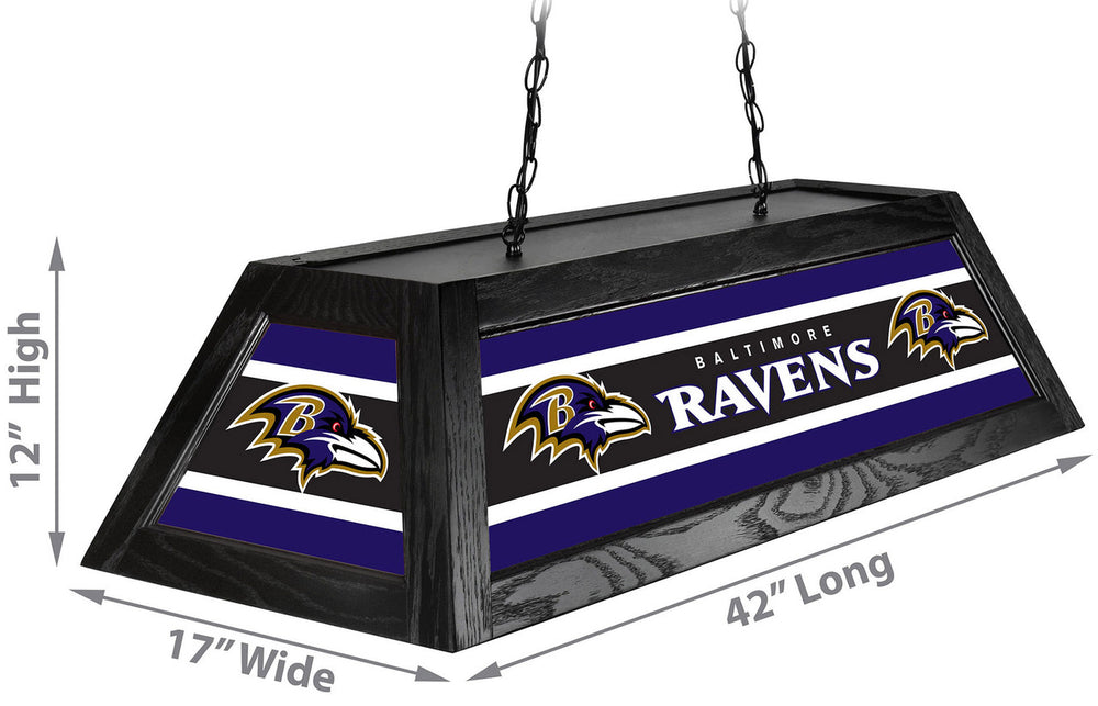 Baltimore Ravens Pool Table Light