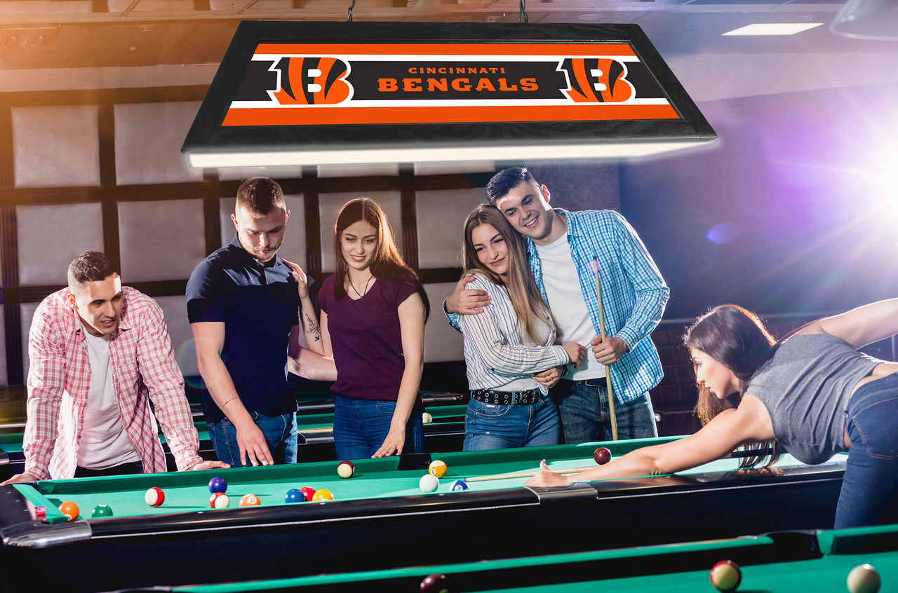 Cincinnati Bengals Pool Table Light