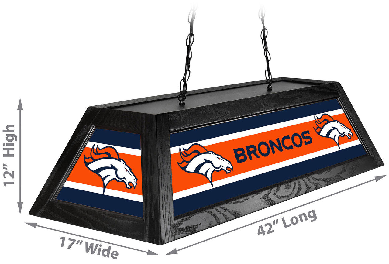 Denver Broncos Pool Table Light
