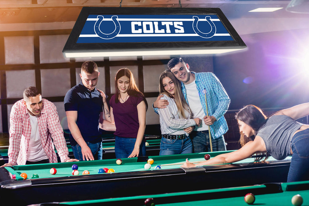 Indianapolis Colts Pool Table Light